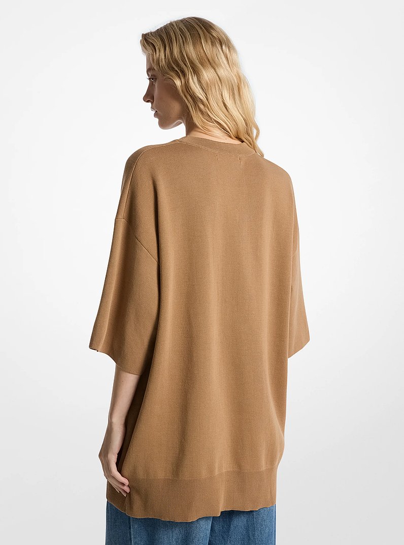 Chandail &agrave; manches courtes en coton