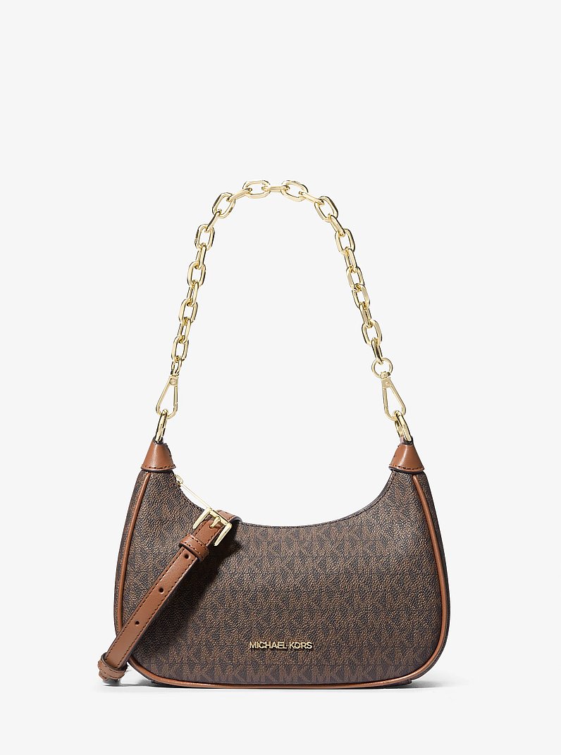 ★ MICHAEL KORS★HOPE MEDIUMMESSENGER★ブラウン Michael Kors Outlet Sheila Medium Logo Satchel | ShopSimon