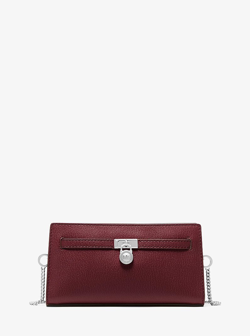 Hamilton Moderne Extra-Small Leather Convertible Crossbody Bag in OXBLOOD | Michael Kors