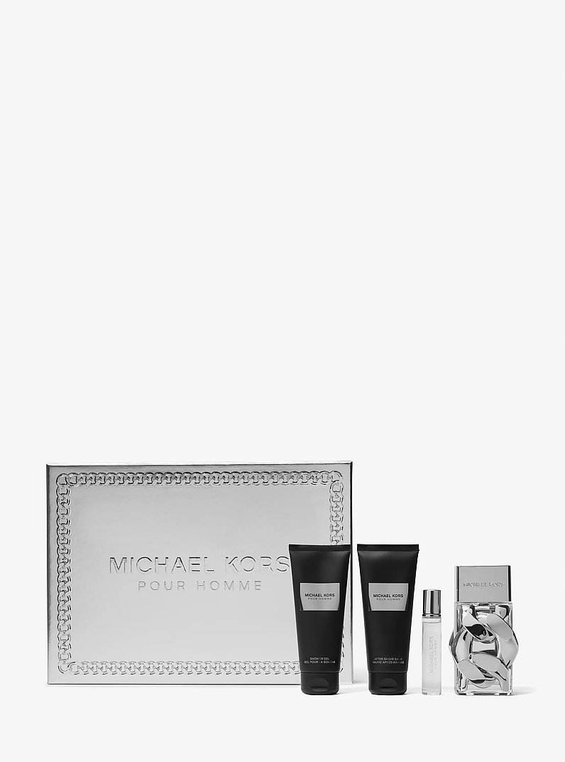 Coffret cadeau quatre pi&egrave;ces Pour Homme in SANS COULEUR | Michael Kors