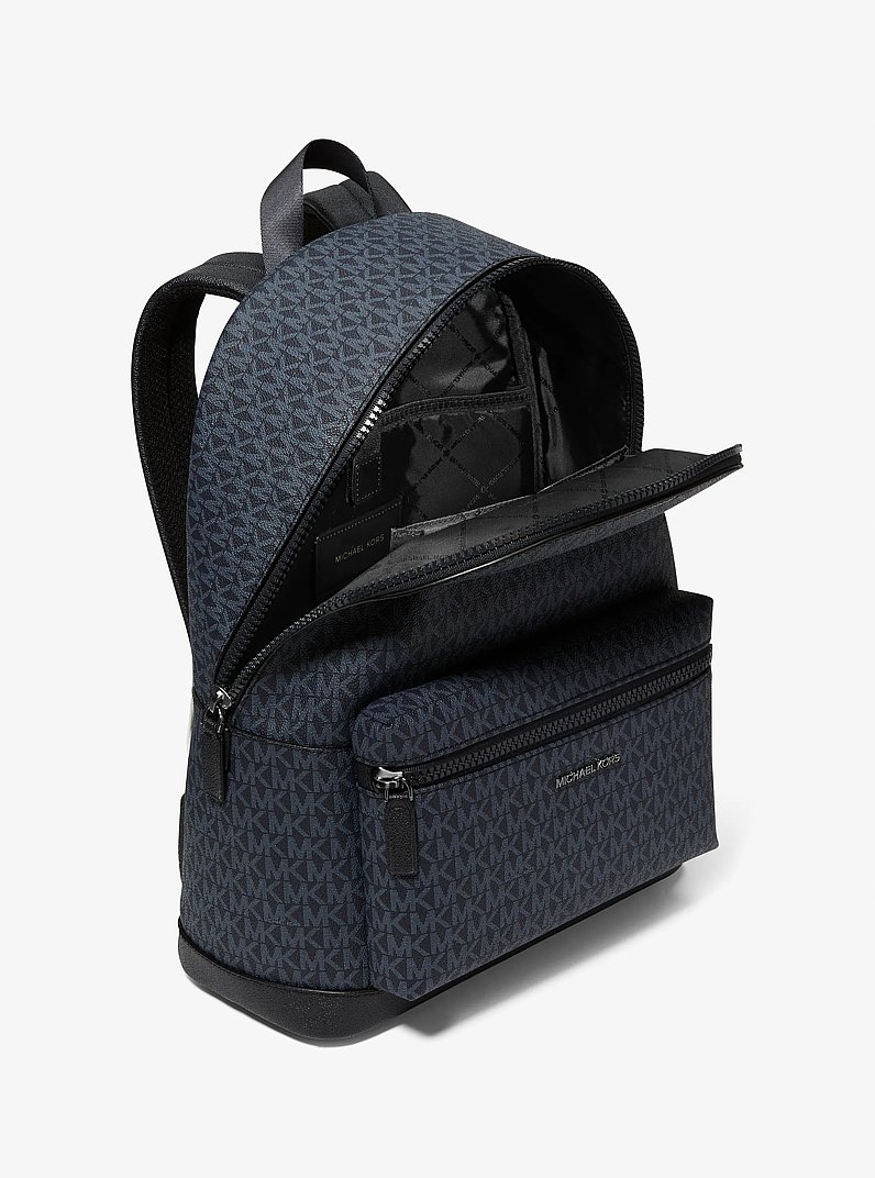 Cooper Logo Backpack in ADMRL/PLBLUE | Michael Kors