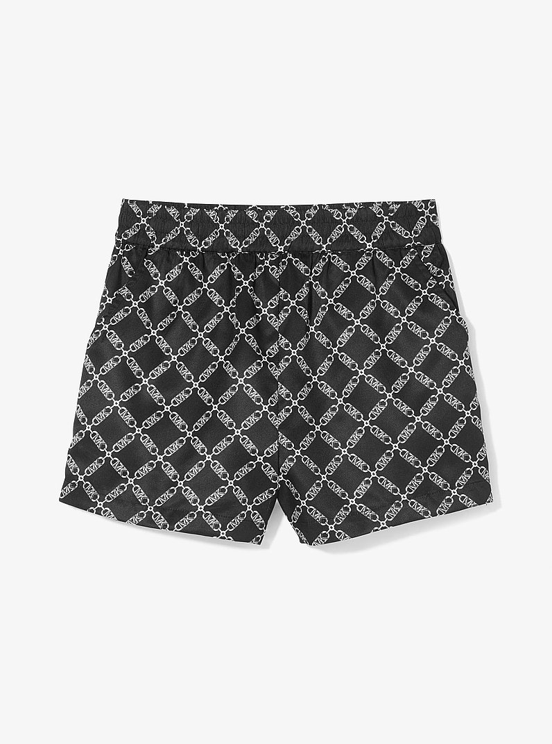 Empire Logo Print Woven Shorts