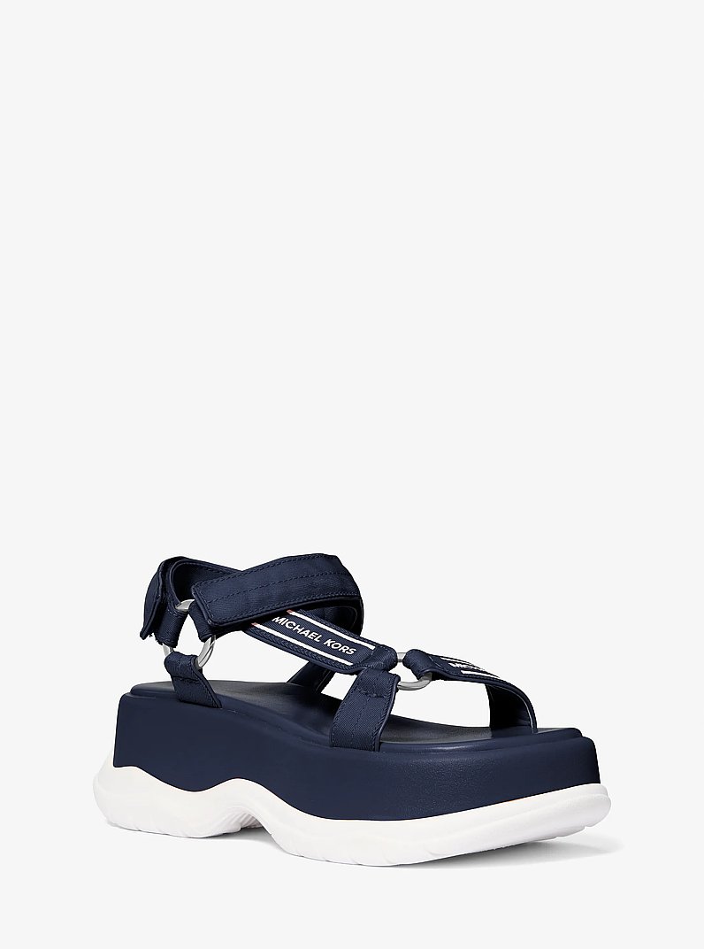 Katrina Nylon Sport Sandal in NAVY | Michael Kors