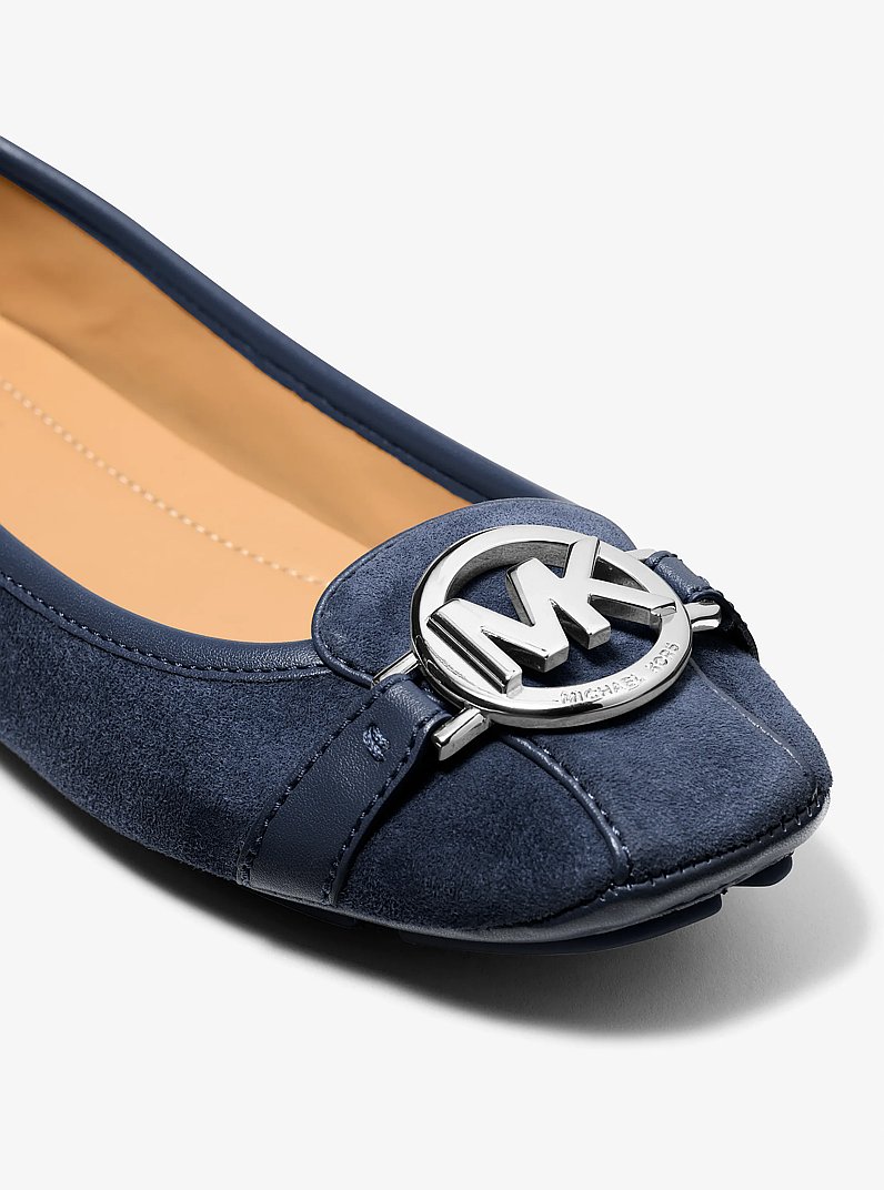 Fulton Suede Moccasin in NAVY | Michael Kors
