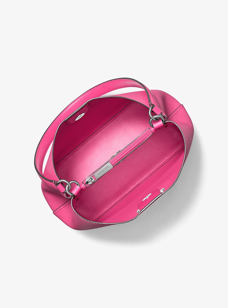 Pratt Medium Shoulder Bag in DRAGONFRUIT | Michael Kors
