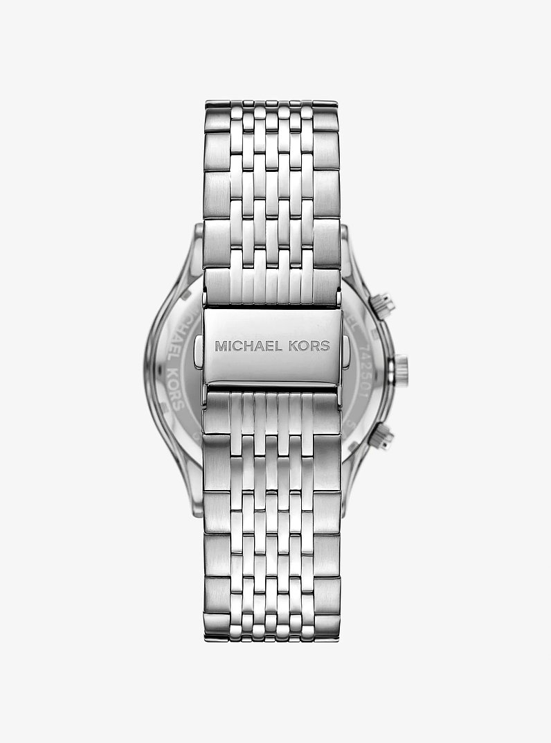 Montre Aspyn surdimensionn&eacute;e de ton argent in ARGENT | Michael Kors