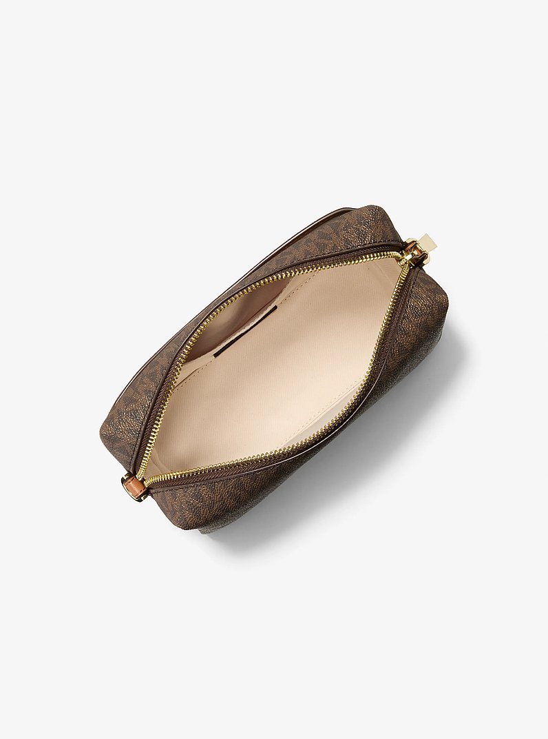 Petit sac &agrave; bandouli&egrave;re Bryant &agrave; logo Signature in BRONZE/NOISETTE | Michael Kors