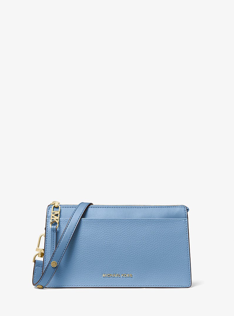 Empire Large Leather Convertible Crossbody Bag in FRENCH BLUE | Michael Kors