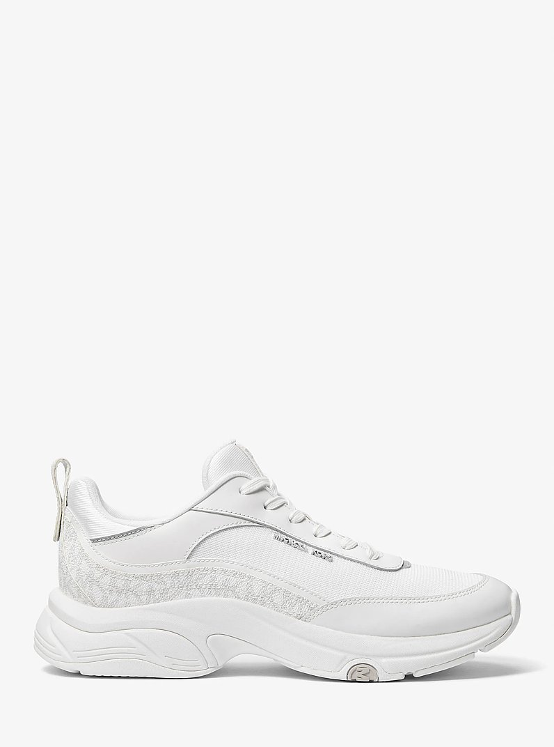 Sneaker Hartley aus Leder in STRAHLENDES WSS | Michael Kors