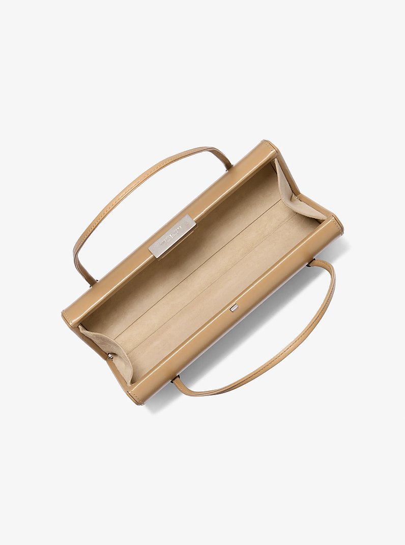 Sac cylindrique Natalie en cuir