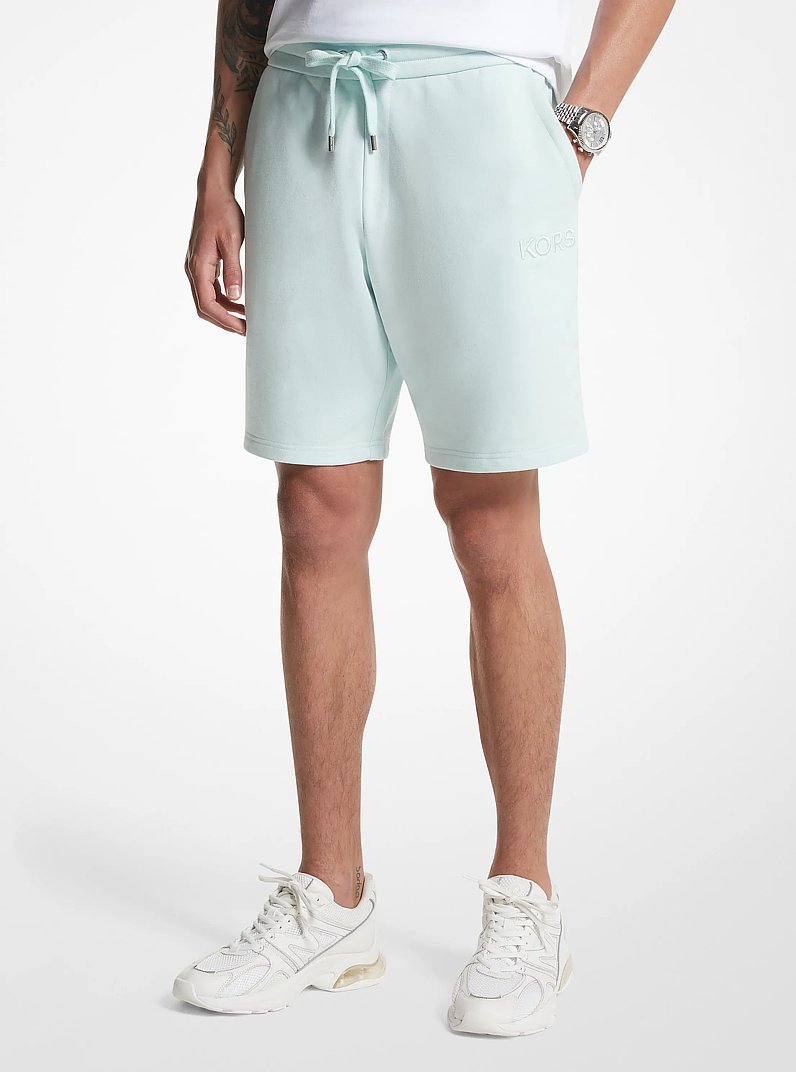 Pantal&oacute;n corto de mezcla de algod&oacute;n y felpa francesa
