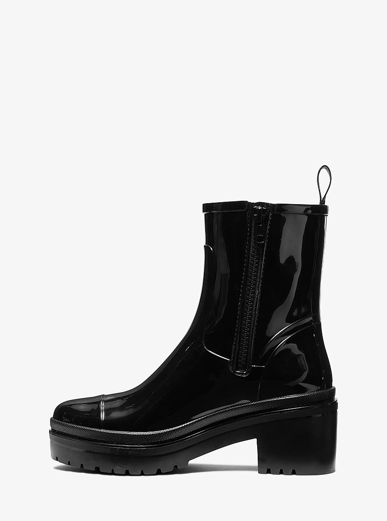 Karis PVC Rain Boot in BLACK | Michael Kors