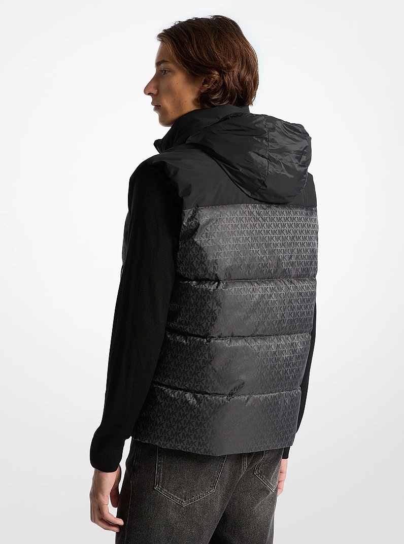 Chaleco acolchado Collindale con logotipo in NEGRO | Michael Kors