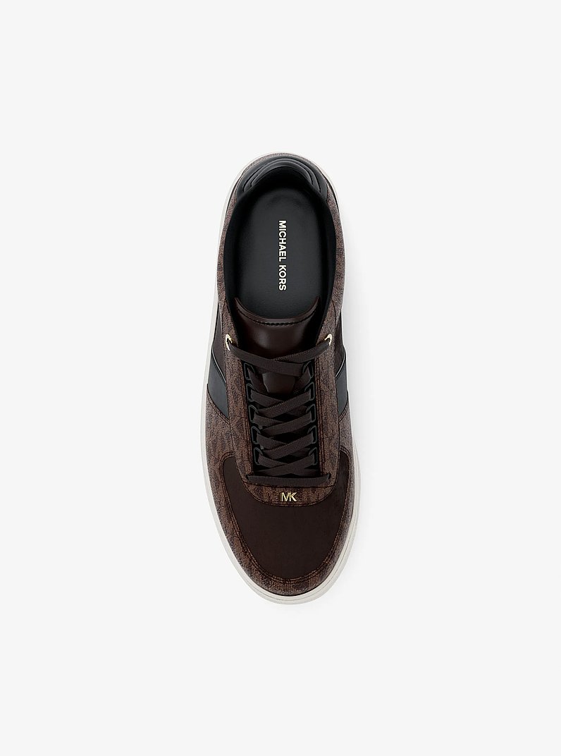 Zapatilla Brady de materiales mixtos in CHOCOLATE COMBINADO | Michael Kors