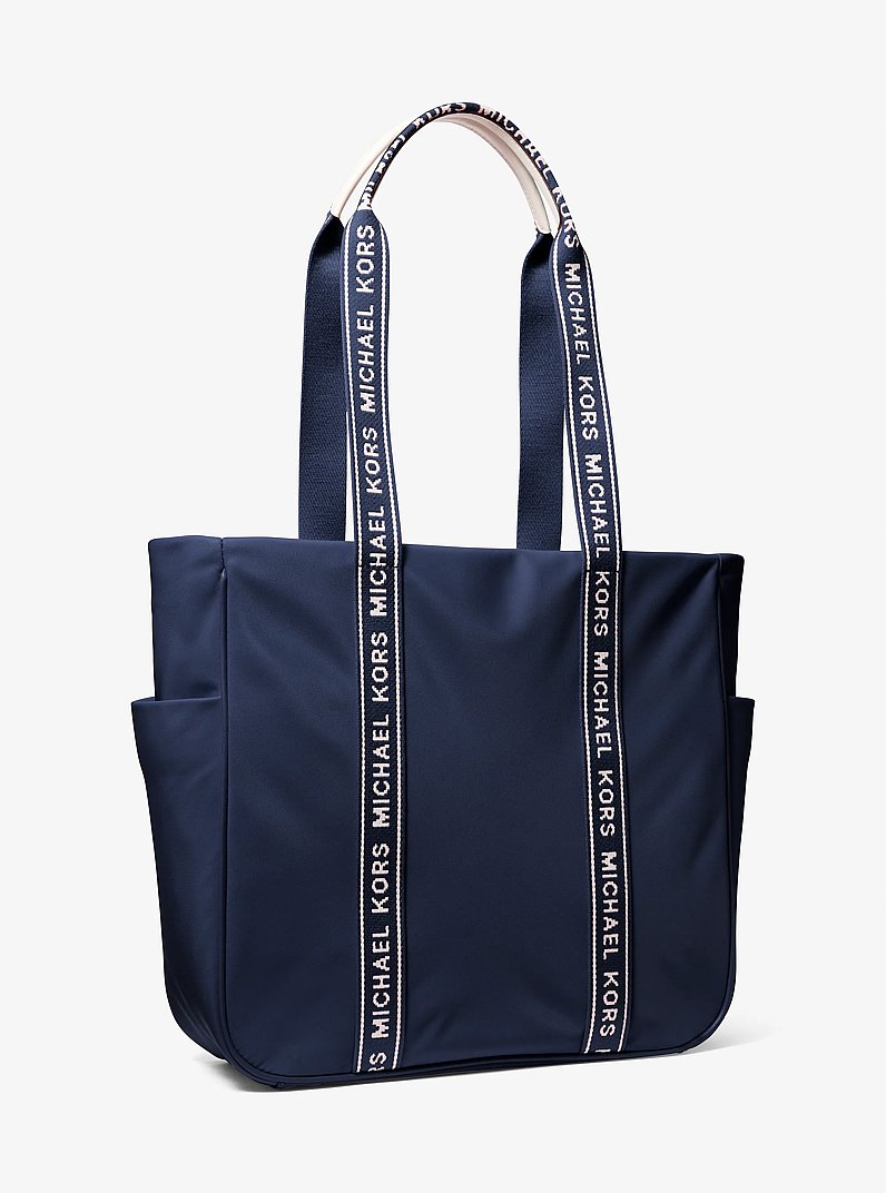 Jet Set Large Nylon Tote Bag in NAVY | Michael Kors