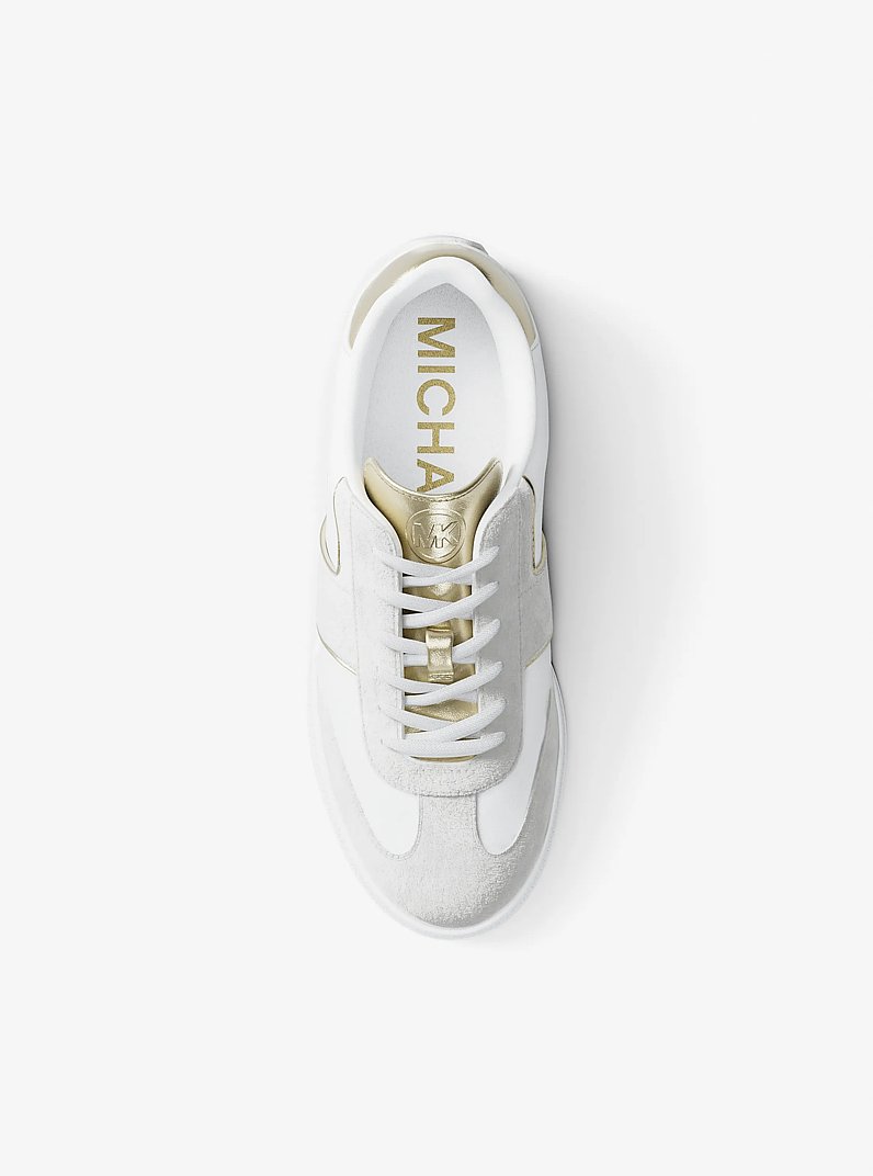 Jovie Leather Sneaker in OPWHT MULTI | Michael Kors