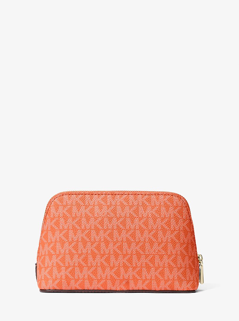 Kulturbeutel Jet Set Small mit Signature-Logomuster in MIMOSE | Michael Kors