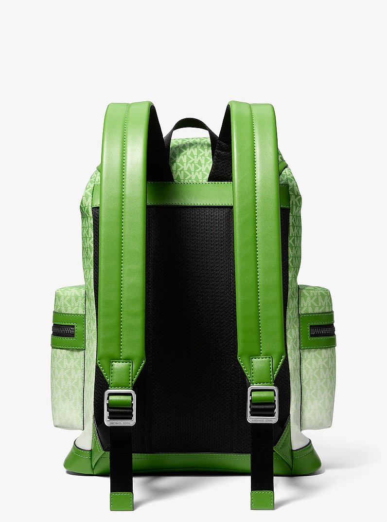 Cooper Ombré Logo Utility Backpack in JUNGLE - Sale | Michael Kors