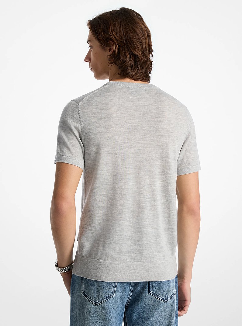 T-shirt en laine