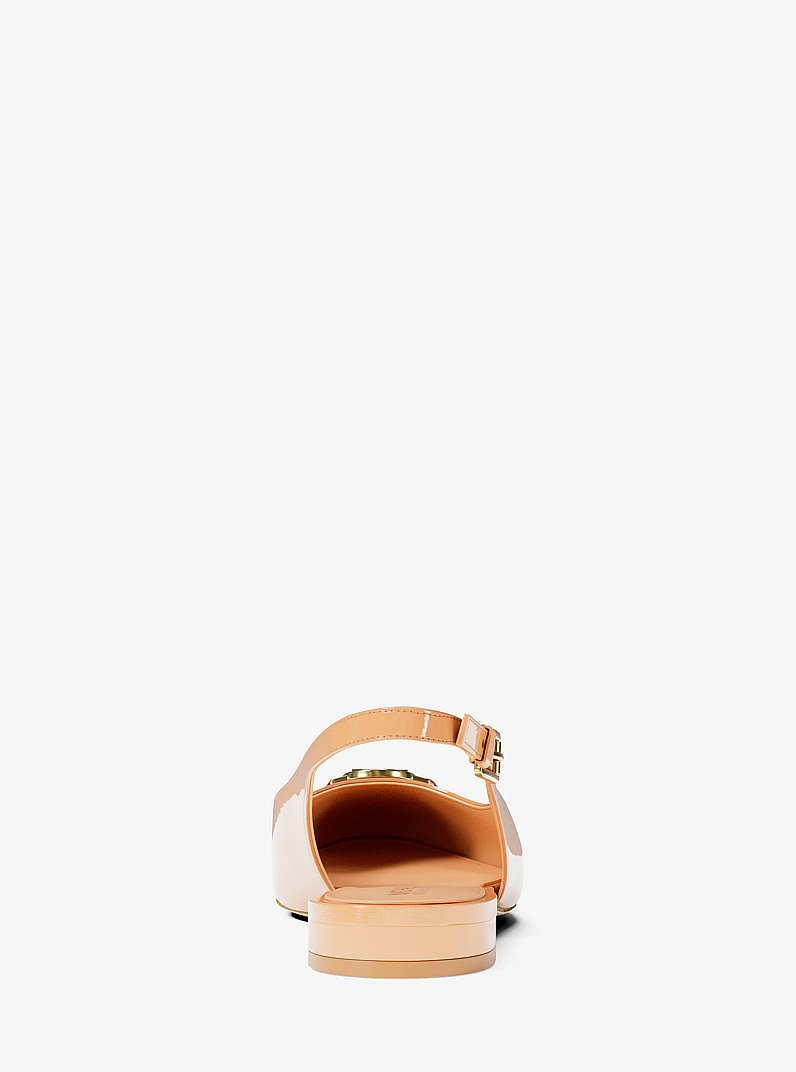 Dori Patent Slingback Flat in LIGHT BLUSH | Michael Kors