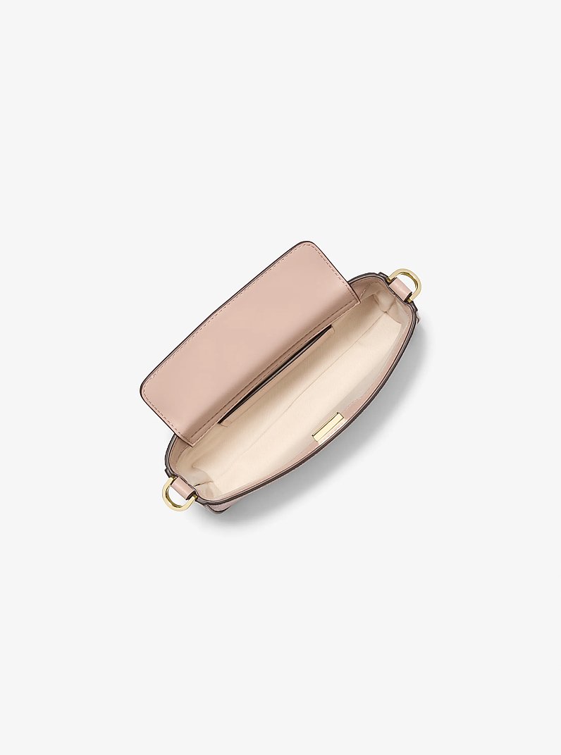 Petite pochette Bryant convertible &agrave; logo Signature in BALLERINE | Michael Kors