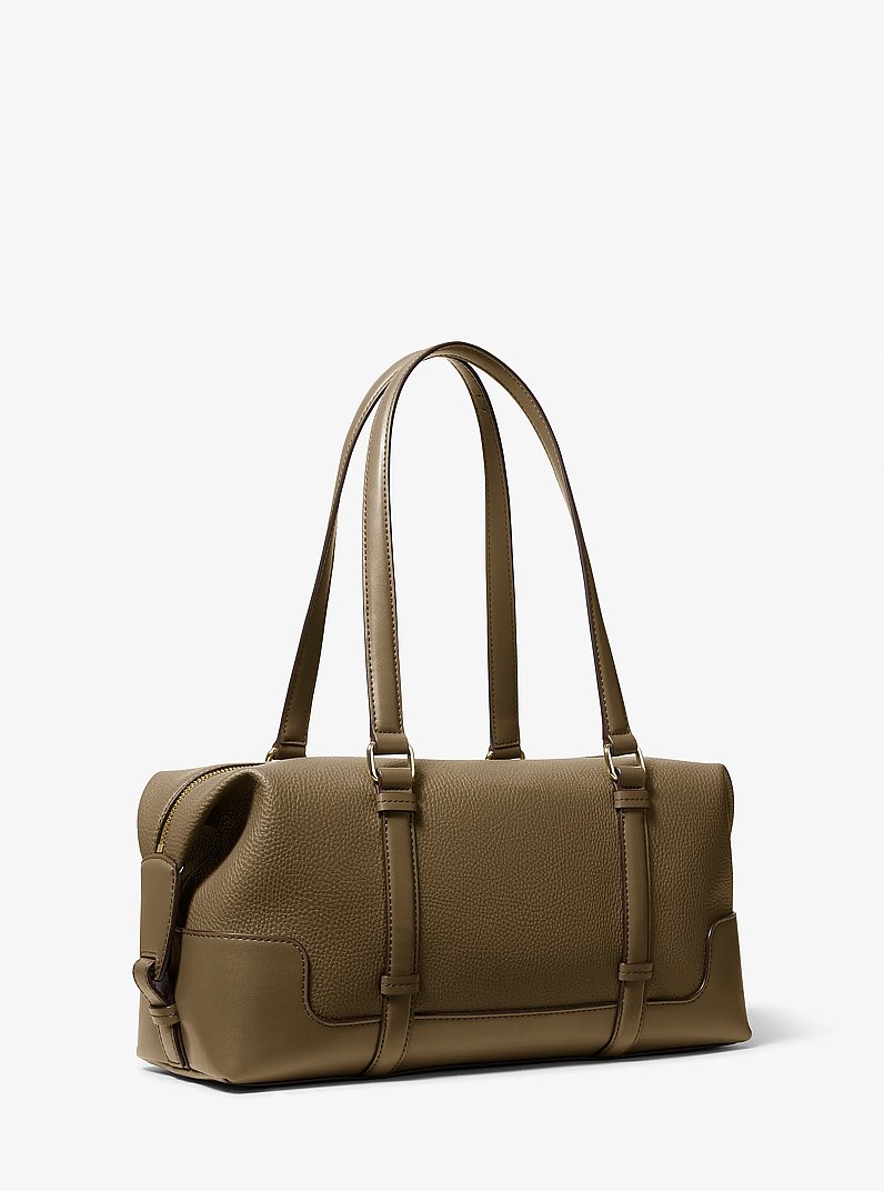 Bolso de hombro Teddi grande texturizado in LODEN | Michael Kors