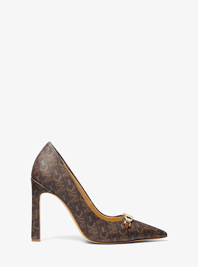 Tiffanie Empire Signature Logo Pump
