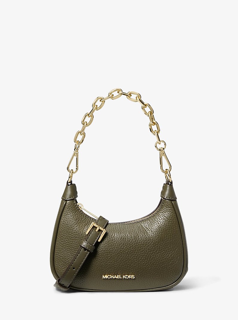 Cora Extra-Small Pebbled Leather Shoulder Bag | Michael Kors