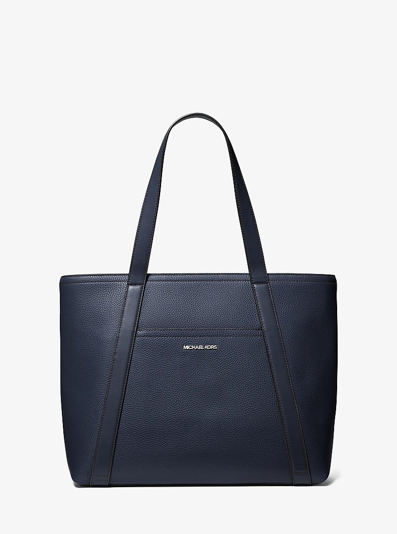 Cooper Leather Tote Bag in BLACK - Sale | Michael Kors [US]