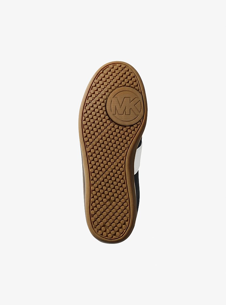 Sneaker Jovie aus Wildleder in Blockfarben in SCHWARZ COMBO | Michael Kors