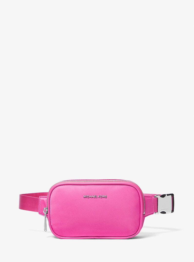Heuptas Cara van nylon, klein in KERSENROOD | Michael Kors
