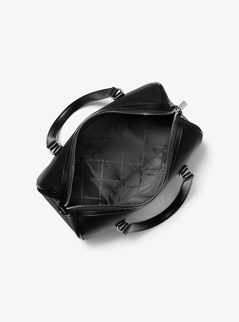 Jet Set Medium Satchel in BLACK | Michael Kors