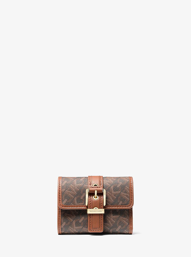 Colby Small Empire Signature Logo Tri-Fold Wallet