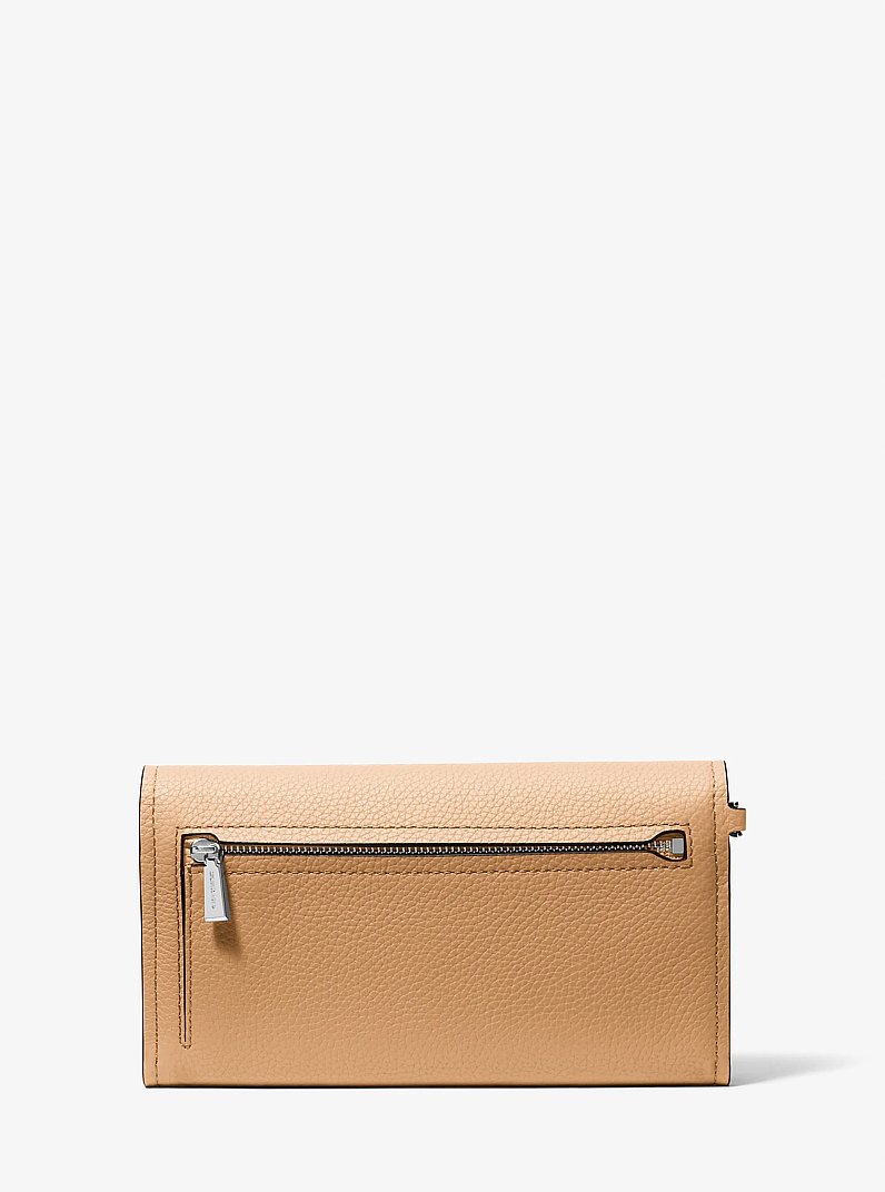Bolso de pulsera Jet Set convertible mediano con piel granulada in MAN&Iacute; | Michael Kors