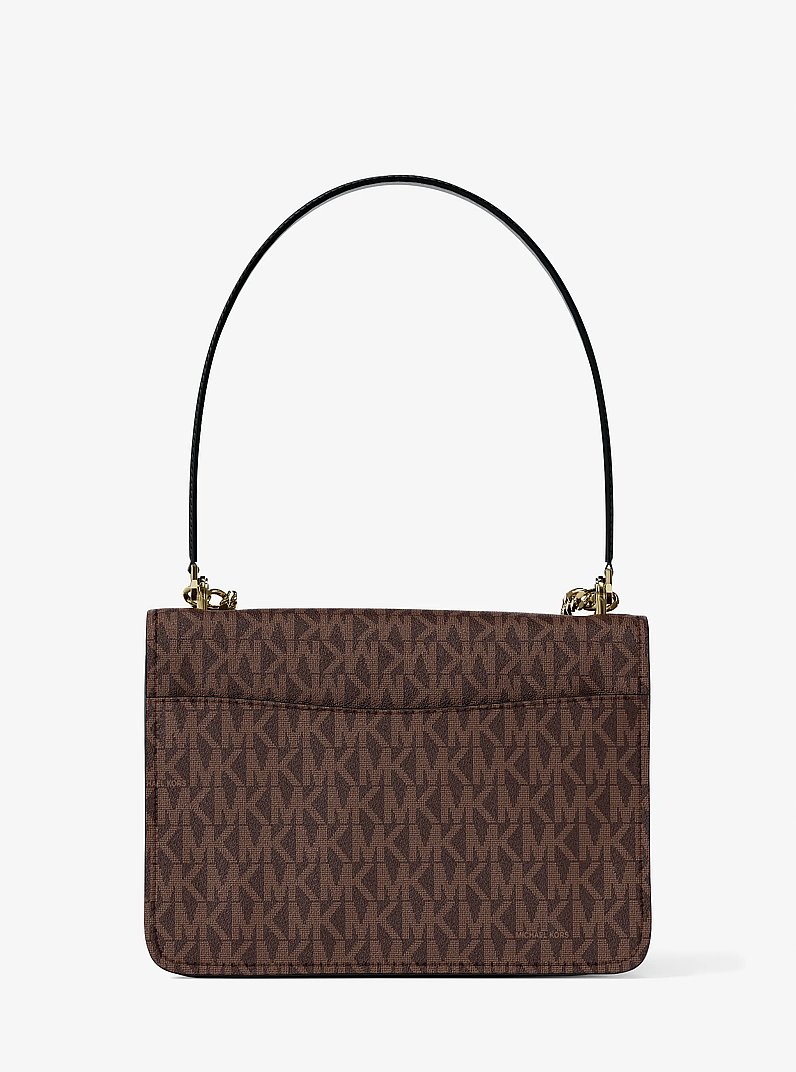 Claire Small Signature Logo Crossbody Bag
