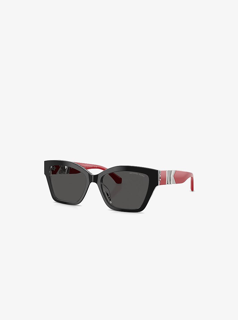 Santa Barbara Sunglasses in ZEBRA | Michael Kors