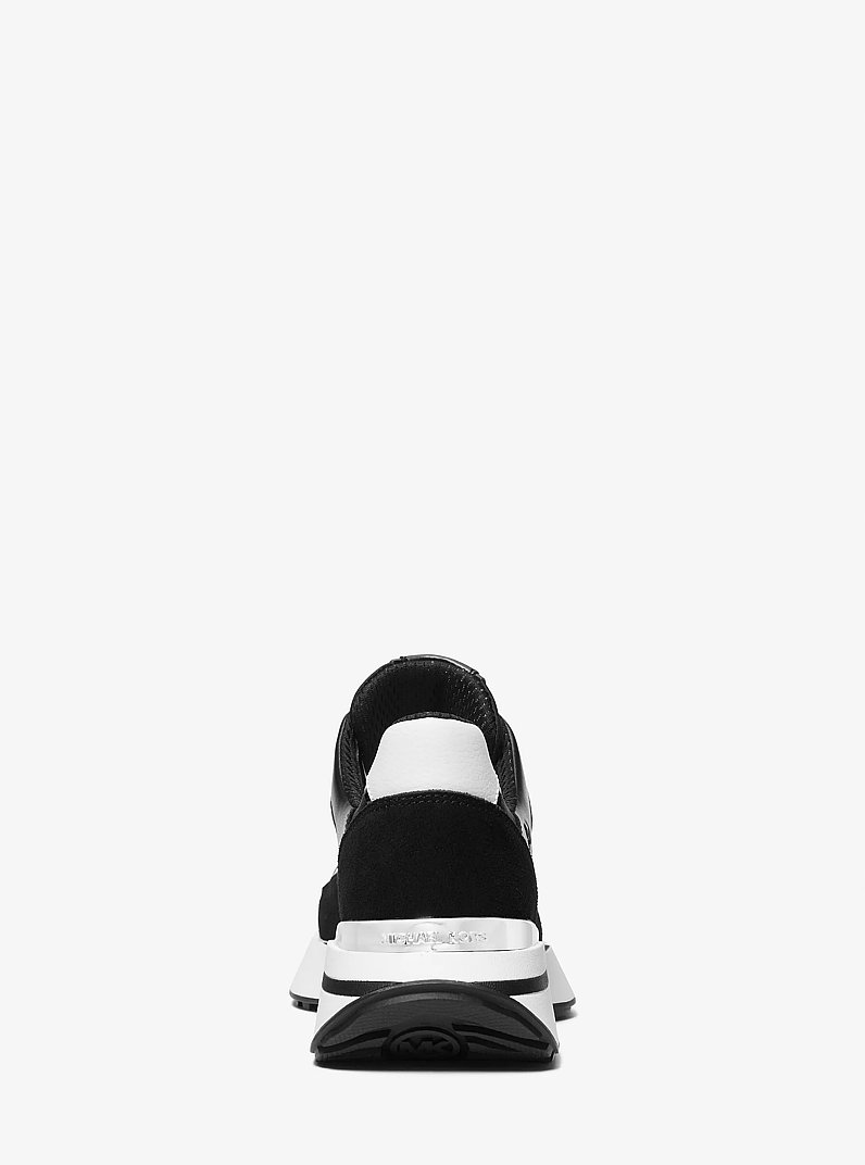 Ari Suede Trainer in BLACK | Michael Kors