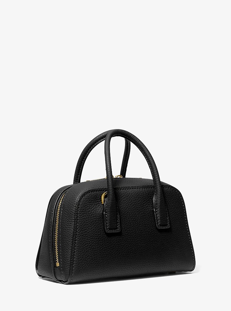 Ashton Extra-Small Pebbled Leather Crossbody Bag in BLACK | Michael Kors
