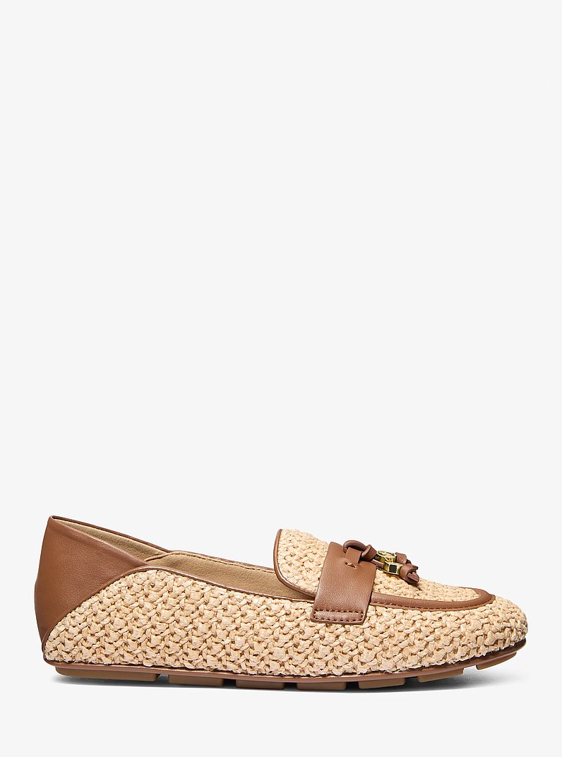 Mocassin Zoe crochet&eacute; in LUGGAGE | Michael Kors