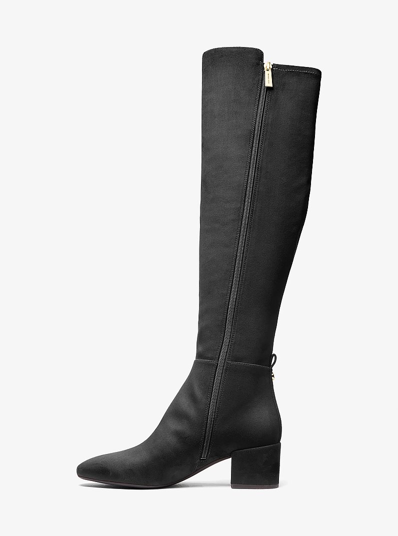 Braden Knee-High Riding Boot in BLACK | Michael Kors