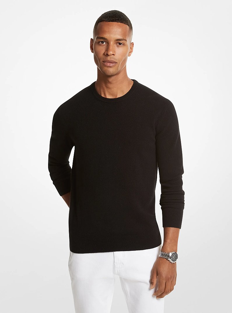 Cashmere Sweater in BLACK | Michael Kors