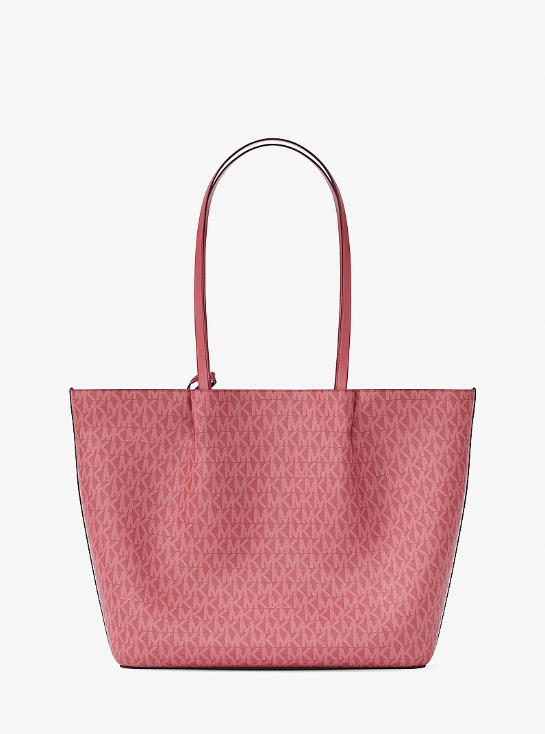 Bolso tote Carson grande con nuestro logotipo exclusivo in HIBISCUS | Michael Kors