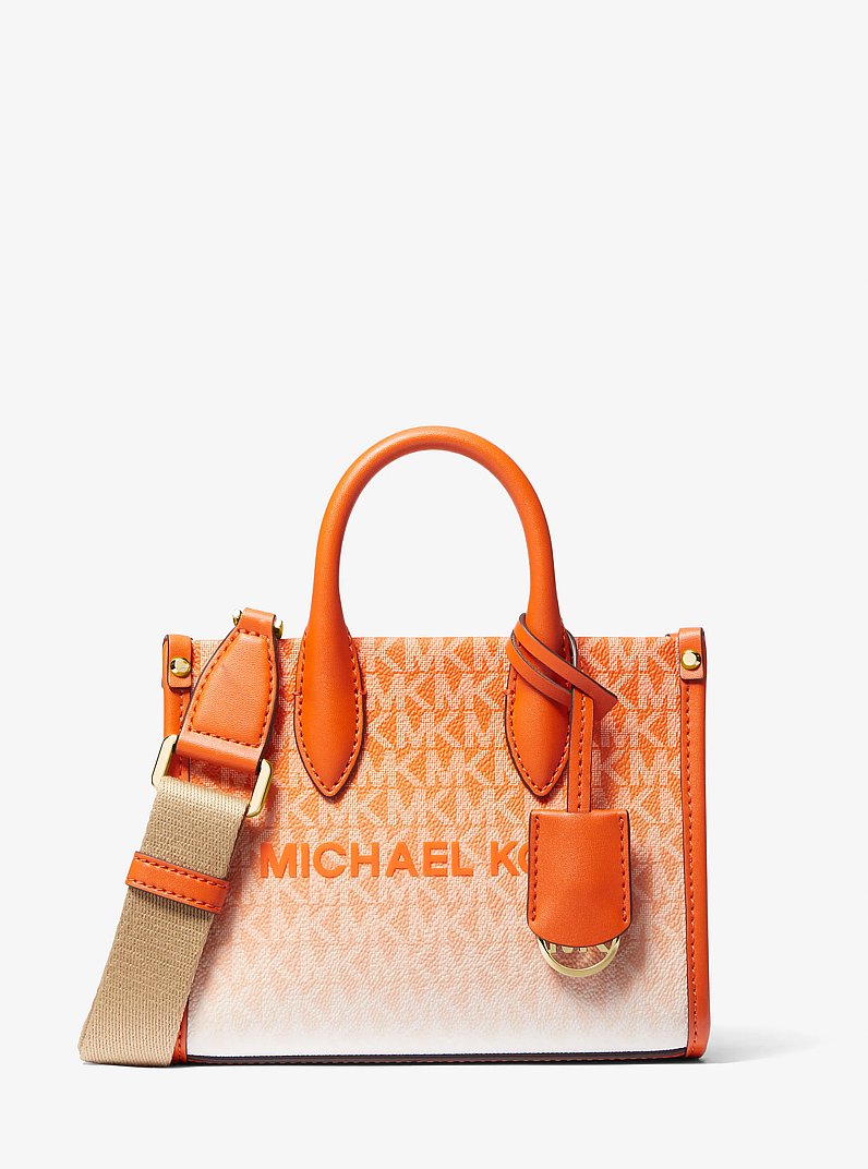 Mirella Extra-Small Ombr&eacute; Logo Crossbody Bag
