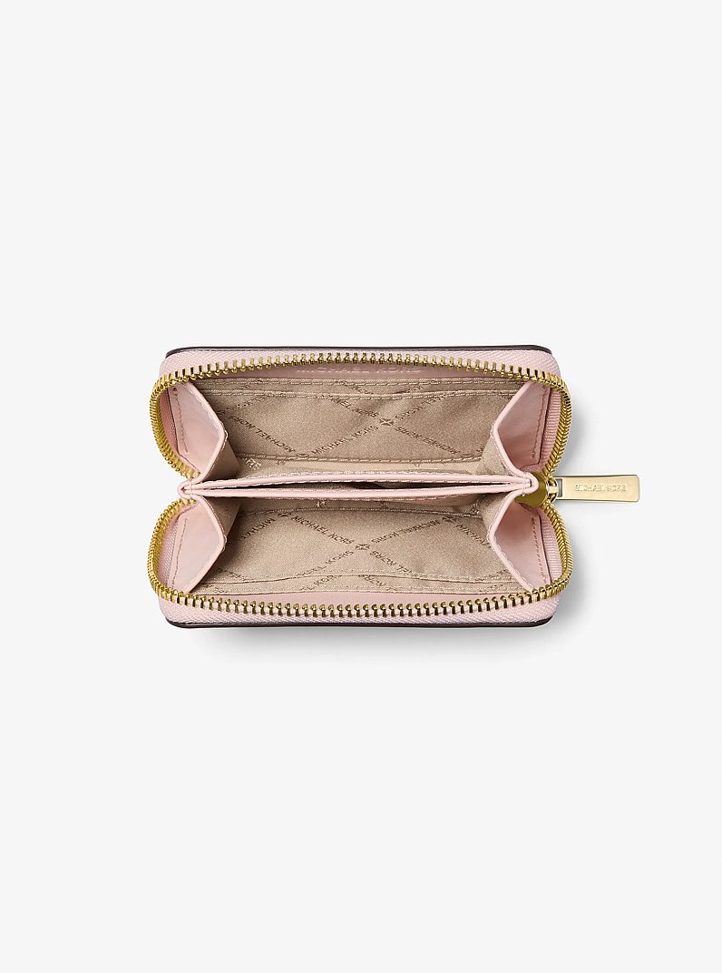 Jet Set Travel Medium Color-Block Wallet in POWDER BLUSH | Michael Kors