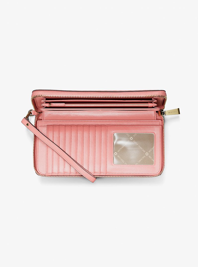 Large Logo Continental Wallet in PRIMROSE | Michael Kors
