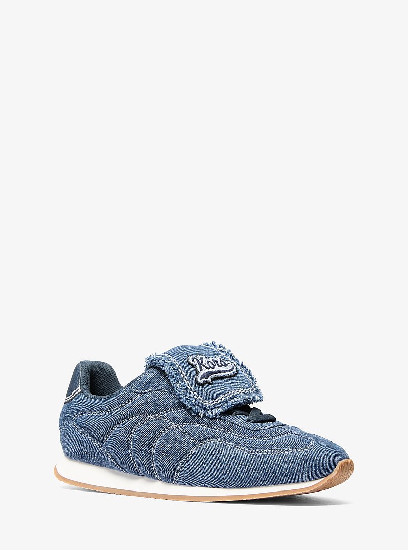 Essex Denim Trainer in DK VT BLUWSH | Michael Kors
