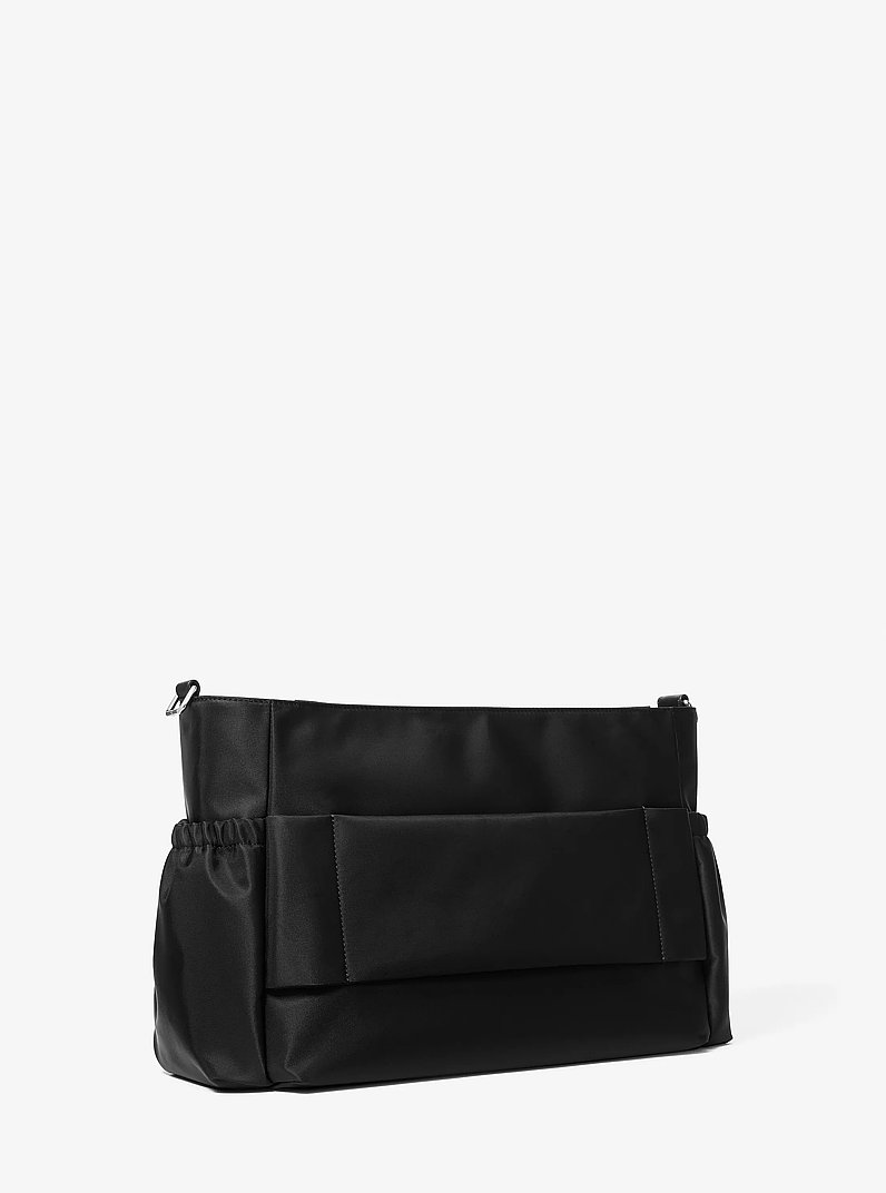 Prescott Large Nylon Diaper Bag in BLACK | Michael Kors