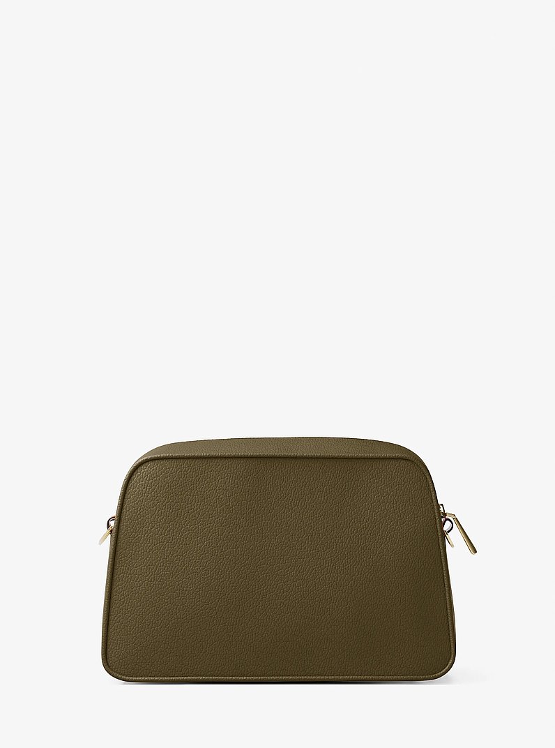 Jet Set Small Leather Camera Crossbody Bag