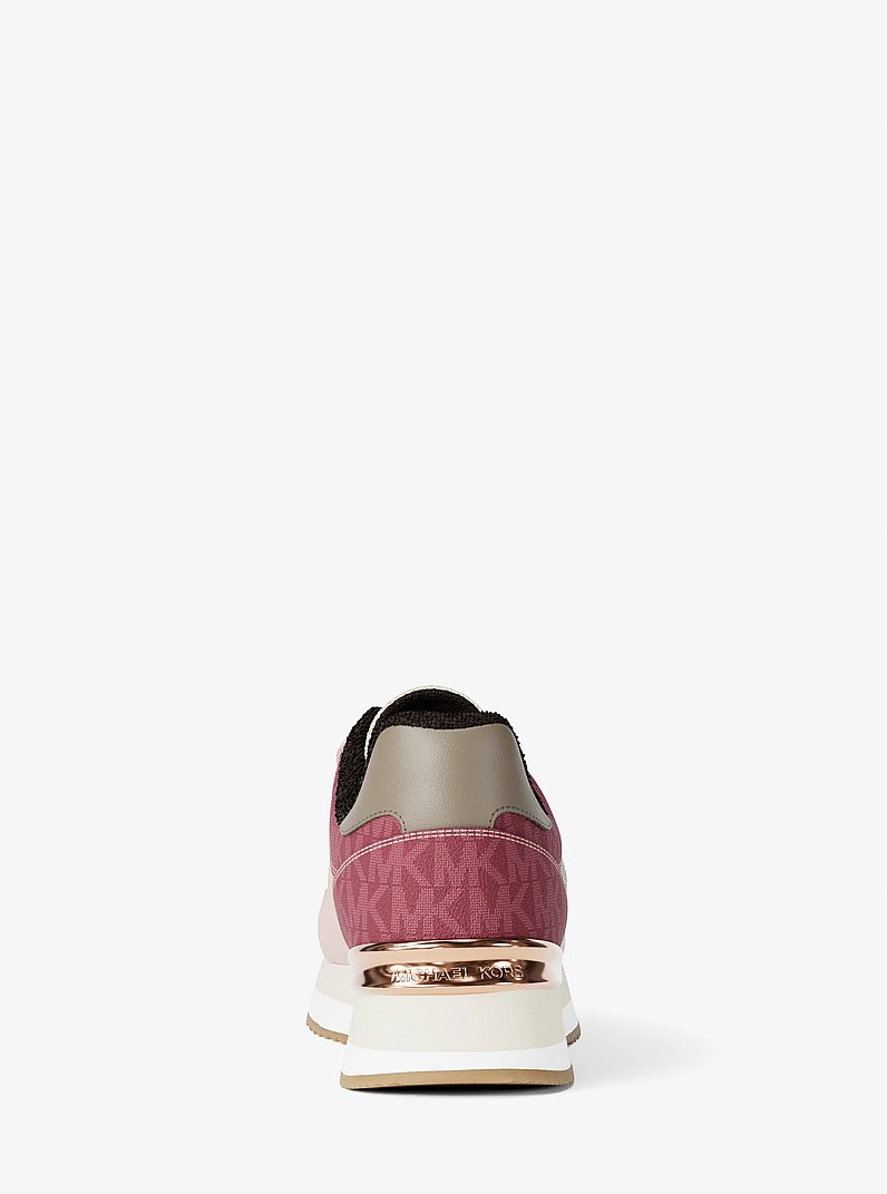 Zapatilla Hattie de materiales mixtos in CEREZA | Michael Kors