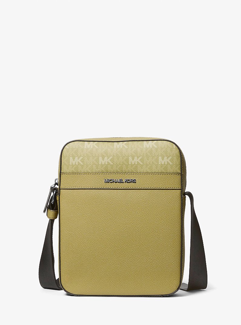 Cooper Signature Logo Flight Bag in OREGANO | Michael Kors